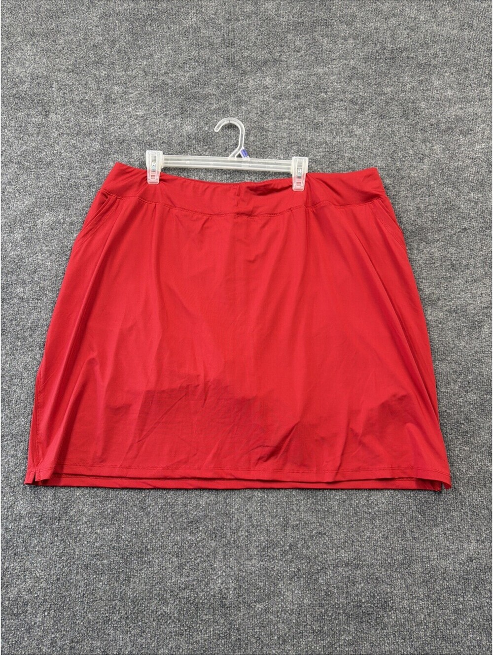 HDE Red Skirt Women’s Size 22 With Shorts
